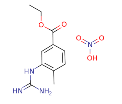 3-[(Aminoiminomethyl)amino]-4-methylbenzoic Acid Ethyl Ester Mononitrate (641569-96-2)