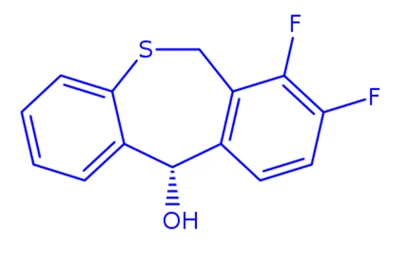 7,8-Difluoro-6,11-dihydrodibenzo[b,e]thiepin-11-ol （CAS:1985607-83-7）